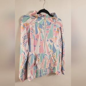 Lily Pulitzer Half-Zip Sweater Women's XL